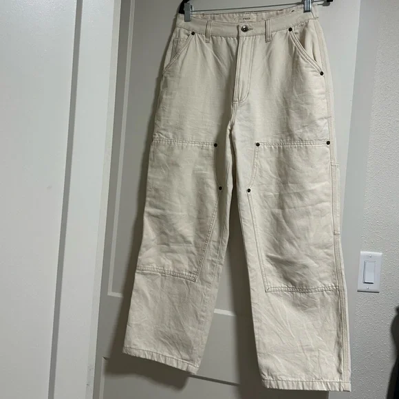 P&Co ALBION CARPENTER PANT - in Ecru Size UK14/US10 - Picture 10 of 16